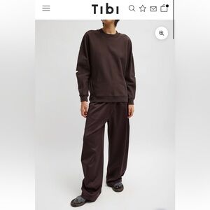 ✨ Cocoon Crewneck Sweatshirt Brown Small